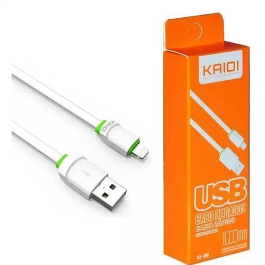Cabo USB Kd-tc30 Tipo-c 2.4a Carga Rápida, Kaidi